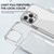 iPAKY Transparent Shockproof TPU + PC Protective Case