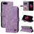 Skin Feel Life Tree Metal Button Horizontal Flip Leather Case with Holder & Card Slot & Wallet & Photo Frame & Strap