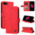 Skin Feel Life Tree Metal Button Horizontal Flip Leather Case with Holder & Card Slot & Wallet & Photo Frame & Strap