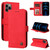 Skin Feel Life Tree Metal Button Horizontal Flip Leather Case with Holder & Card Slot & Wallet & Photo Frame & Strap