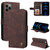 Skin Feel Life Tree Metal Button Horizontal Flip Leather Case with Holder & Card Slot & Wallet & Photo Frame & Strap