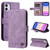 Skin Feel Life Tree Metal Button Horizontal Flip Leather Case with Holder & Card Slot & Wallet & Photo Frame & Strap