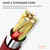 ADC-001 3A USB to 8 Pin Weave Fast Charging Data Cable