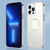 9D Electroplated Edge Metal Ring Clear PC + TPU Shockproof Case