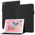 Rhombus Skin Feel Horizontal Flip Tablet Leather Case with Card Slots & Holder & Sleep / Wake-up Function