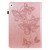 Embossed Butterfly Pattern Horizontal Flip Leather Tablet Case