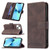 Magnetic Clasp RFID Blocking Anti-Theft Leather Case with Holder & Card Slots & Wallet