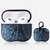 Snakeskin Texture Earphone Protective Case with Hang Buckle For AirPods 3