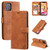 Skin Feel Anti-theft Brush Horizontal Flip Leather Phone Case