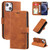 Skin Feel Anti-theft Brush Horizontal Flip Leather Phone Case