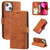 Skin Feel Anti-theft Brush Horizontal Flip Leather Phone Case
