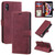 Skin Feel Anti-theft Brush Horizontal Flip Leather Phone Case