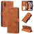 Skin Feel Anti-theft Brush Horizontal Flip Leather Phone Case