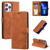 Skin Feel Anti-theft Brush Horizontal Flip Leather Phone Case