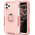 3 in 1 PC + TPU Phone Case with Ring Holder