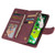 Multifunctional Phone Leather Case with Card Slot & Holder & Zipper Wallet & Photo Frame