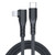 6A PD 20W USB-C / Type-C to 8 Pin Elbow Mobile Phone Data Cable