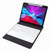 H-102C Touch Bluetooth Keyboard Leather Case with Rear Three-fold Holder