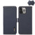KHAZNEH Side-Magnetic Litchi Genuine Leather RFID Case