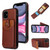 Soft Skin Leather Wallet Bag Phone Case