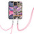 Flowers Series TPU Phone Case with Lanyard