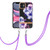 Flowers Series TPU Phone Case with Lanyard