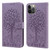 Tree & Deer Pattern Pressed Printing Horizontal Flip Leather Phone Case