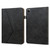 Solid Color Embossed Striped Leather Case