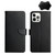 Genuine Leather Fingerprint-proof Horizontal Flip Phone Case