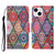 Colored Drawing Pattern Horizontal Flip Leather Phone Case