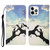 Colored Drawing Pattern Horizontal Flip Leather Phone Case