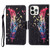 Colored Drawing Pattern Horizontal Flip Leather Phone Case