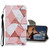 Colored Drawing Pattern Flip Leather Case