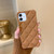 Skin Feel Matte Rhombic Texture TPU Phone Case