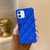 Skin Feel Matte Rhombic Texture TPU Phone Case