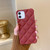 Skin Feel Matte Rhombic Texture TPU Phone Case