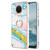 Electroplating Marble Pattern TPU Phone Case with Ring