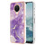 Electroplating Marble Pattern TPU Phone Case with Ring