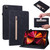 Skin Feel Solid Color Zipper Smart Leather Tablet Case