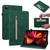 Skin Feel Solid Color Zipper Smart Leather Tablet Case