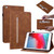 Skin Feel Solid Color Zipper Smart Leather Tablet Case