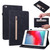 Skin Feel Solid Color Zipper Smart Leather Tablet Case