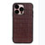 Crocodile Texture Genuine Leather Phone Case