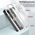 3 in 1 Clear TPU Color PC Frame Phone Case