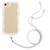 Lanyard Candy Color Wave TPU Clear PC Phone Case