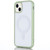 2 in 1 Colorful Frame Transparent Magnetic Phone Case