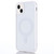 2 in 1 Colorful Frame Transparent Magnetic Phone Case