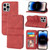 Embossed Striped Magnetic Case