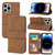Embossed Striped Magnetic Case