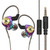 QKZ AK3 FiLe In-ear Subwoofer Wire-controlled Earphone with Mic